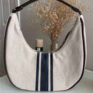 Zara canvas shoulder bag
